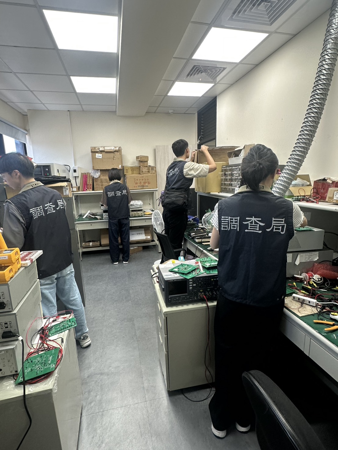 中國企業高薪利誘半導體菁英　法務部調查局偵辦非法來臺挖角案　掃蕩70處據點釀震撼 16家中國企業涉案