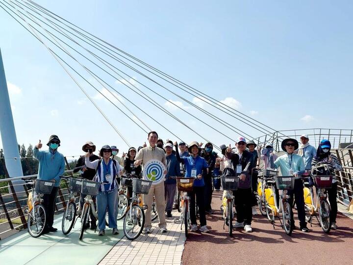 響應聯合國6月3日「世界自行車日」　國環院號召中部地區環教場所用雙輪體驗環教之美