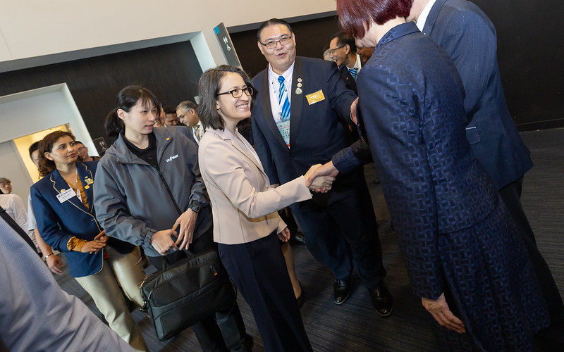 臺灣邁向國際舞台！副總統蕭美琴出席國際同濟會2025年亞太年會，號召公益行動