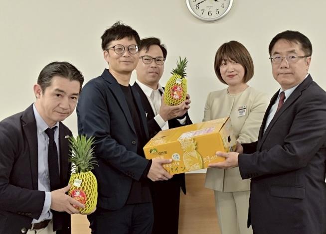 臺南水果飄香北海道　黃偉哲市長攜手札幌丸井三越、美唄市拓展物產通路