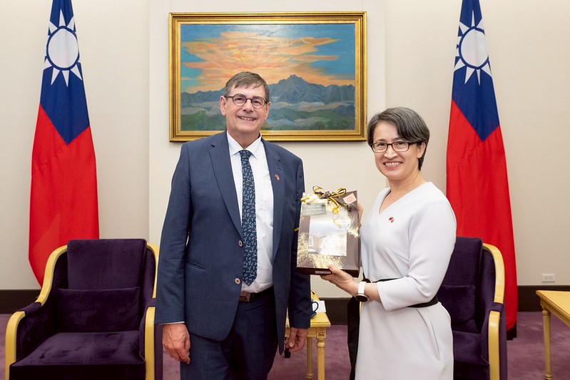 蕭美琴副總統會見法國參議院訪團　感謝長期支持持續推進深化臺法關係