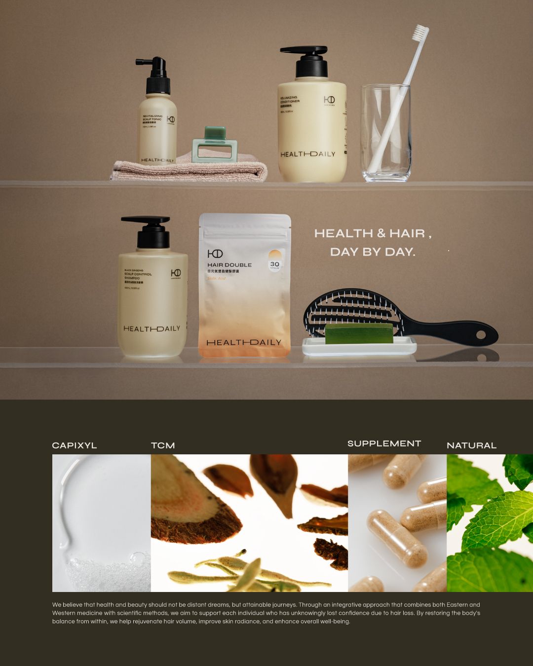 髮量越洗越少？結合中西醫與科學新選擇 解決髮量焦慮