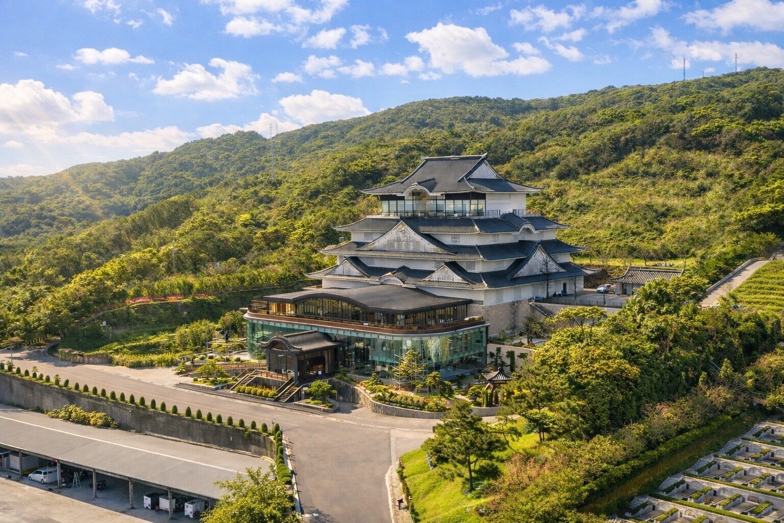 清明前夕迎新塔落成 金華山打造承載愛與思念紀念堡壘