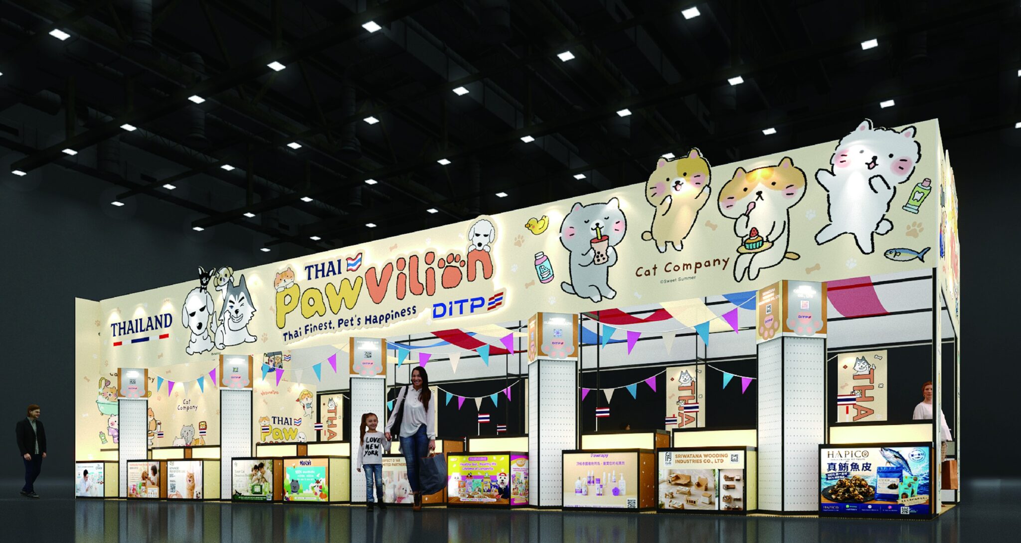 世界第一寵物食品出口大國 M510泰國館主題館在台北寵物展跨海展出