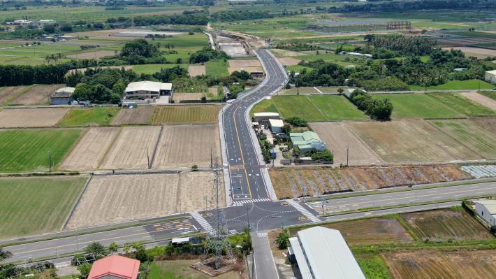 臺南新市產業園區聯絡道路工程開工　跨溪拓寬道路20米 交通便利再升級