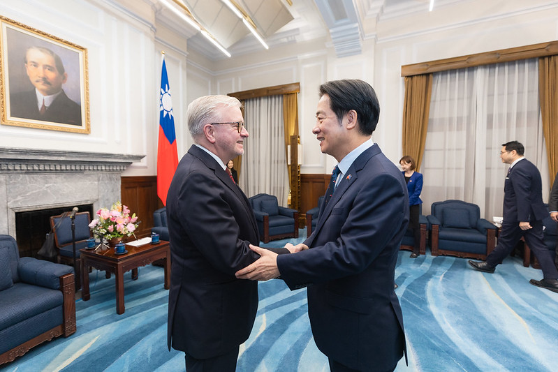 賴清德總統接待歐洲議會議員團　盼以臺歐團結為基礎　推動自由民主合作與穩定繁榮