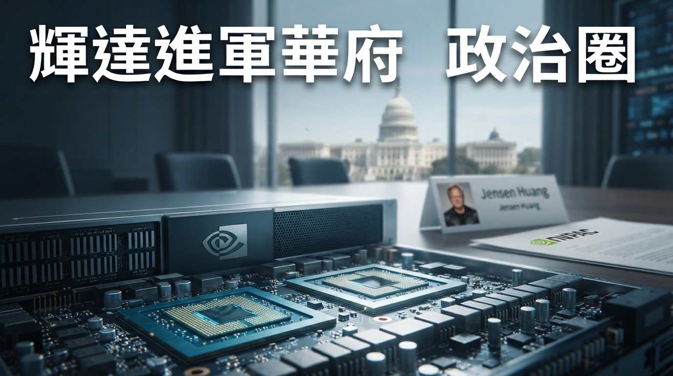 輝達進軍華府政治戰場　傳成立NVPAC強化AI政策影響力