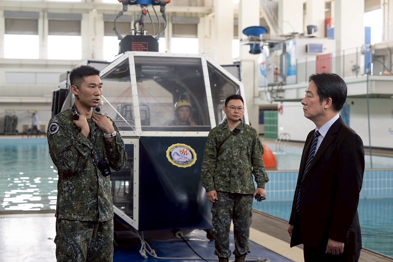 賴清德總統視導高雄國軍訓練中心　呼籲支持國防預算強化戰力共同守護臺灣民主自由