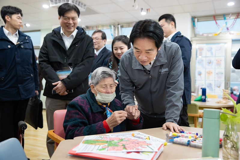 賴清德總統參訪宜蘭長照機構　直言立院速審議總預算案是落實長照3.0關鍵