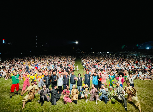 親子同樂首選｜臺中大甲紙風車《三國奇遇》開學大型公演6千人齊聚