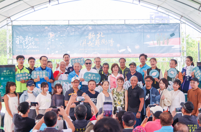 2025新北濕地藝術季「種籽之旅」啟程 新北市長侯友宜呼籲市民共創綠色永續廊道