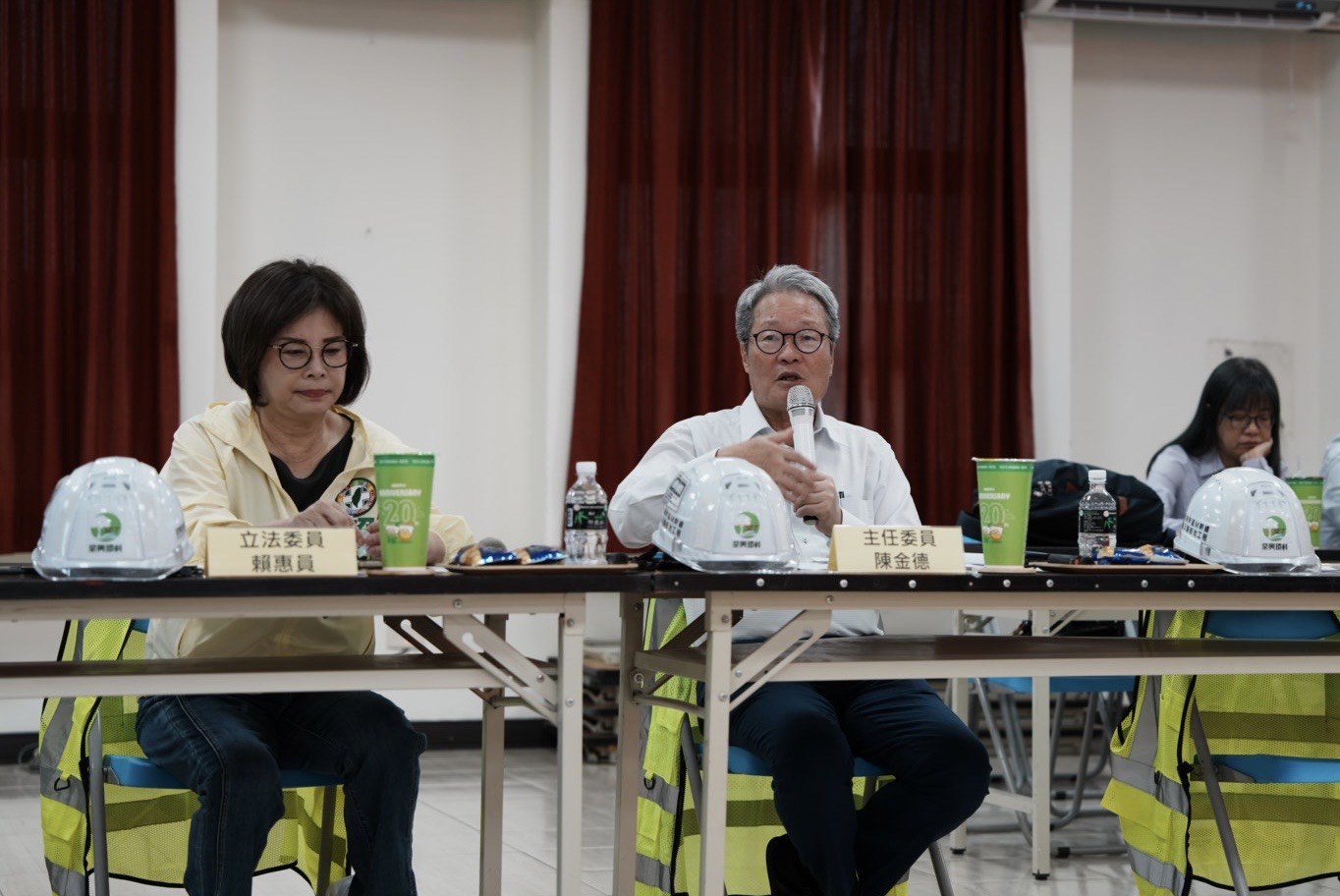 行政院啟動全國防汛整備　公共工程委員會主委陳金德緊盯學甲M幹線工程