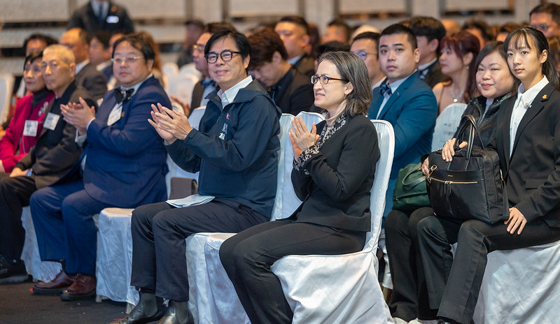 蕭美琴副總統現身國際青商會73屆大會 讚青年影響力推動國家發展！