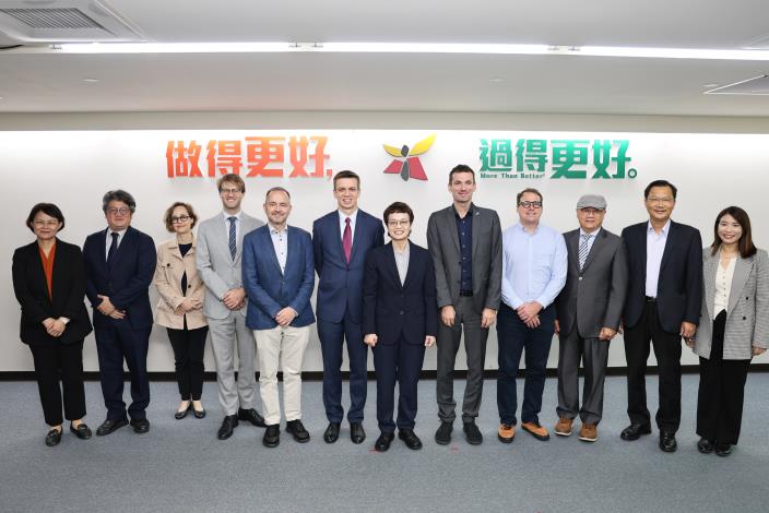 歐盟代表團考察臺南 黃偉哲市長推動產業交流 共創綠能與科技商機