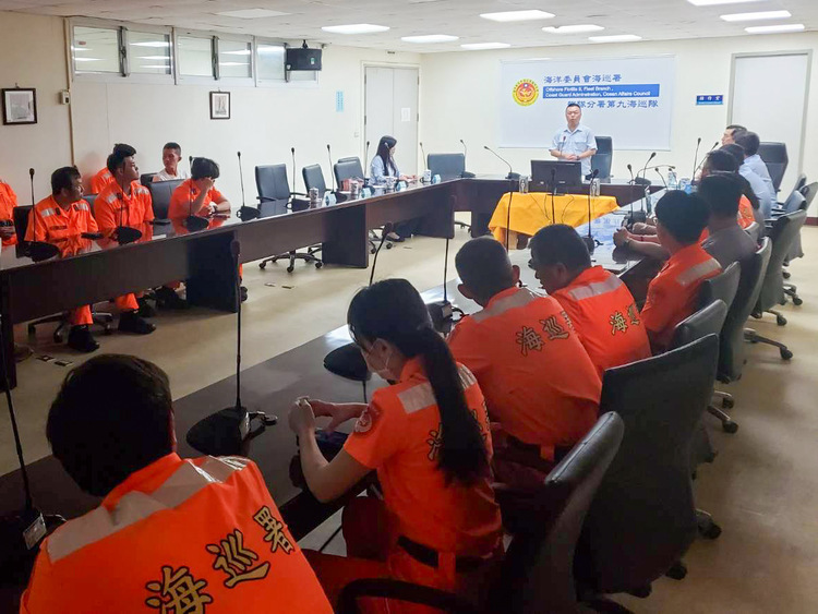 海巡署全面強化離島廉能法紀守護國門守廉潔　金門海巡人員強化法紀意識