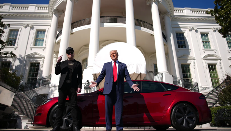 特斯拉跌5.3%真相曝！川普要效率部調查馬斯克 補助案成焦點 引爆市場恐慌