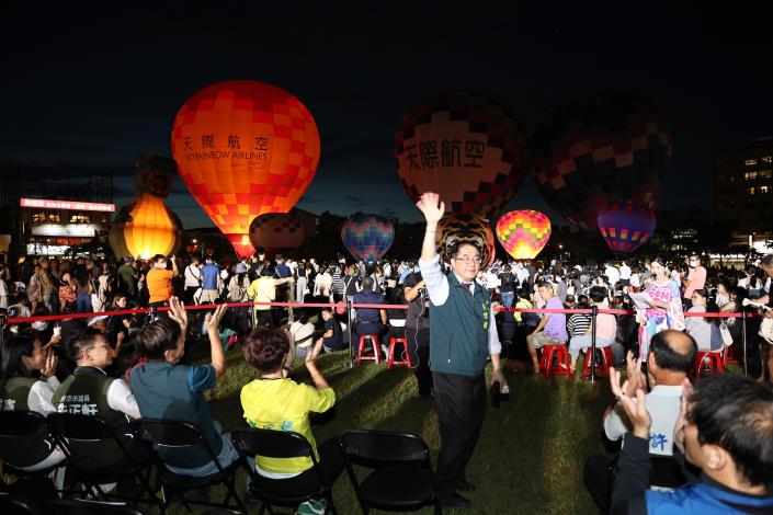 錯過等一年！2025臺南熱氣球派對結合無人機秀、親子最愛 黃偉哲市長喊你來放鬆！