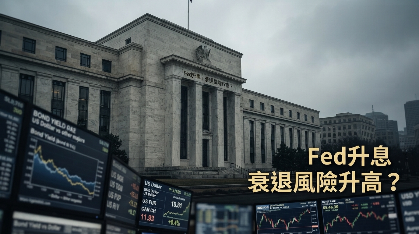Fed升息是否成政策錯誤？美國經濟面臨通膨與衰退兩難