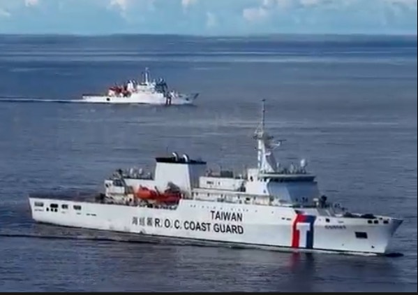 海巡完成首次敦睦暨訓練新頁 台北艦、花蓮艦遠航帛琉 驗證新造艦性能與年輕學子實作