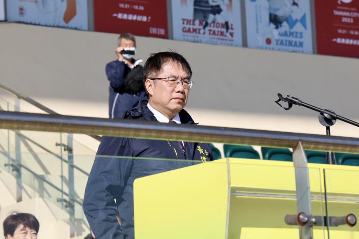 臺南市113年市運盛大開幕！市長黃偉哲勉勵選手全力以赴迎接全中運挑戰