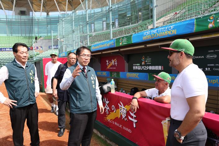 U12世界盃少棒錦標賽前夕遭颱風突襲！臺南市長黃偉哲：安全無虞、如期舉辦