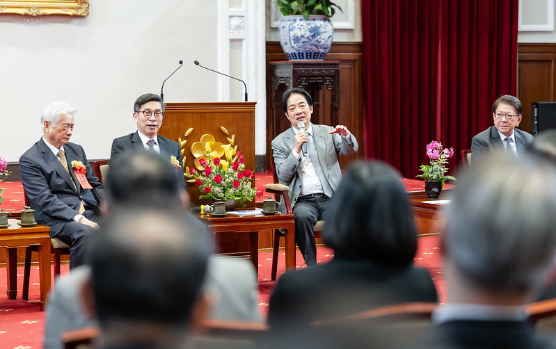 總統賴清德肯定建築與品牌雙引擎　接見金質獎與玉山獎得主　盼產官攜手推動臺灣品牌再進化