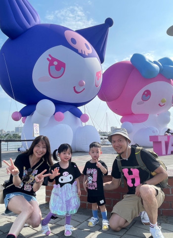 安平遊憩碼頭「美樂蒂與酷洛米」探險展吸引60萬人潮 展期倒數 把握時間來打卡！