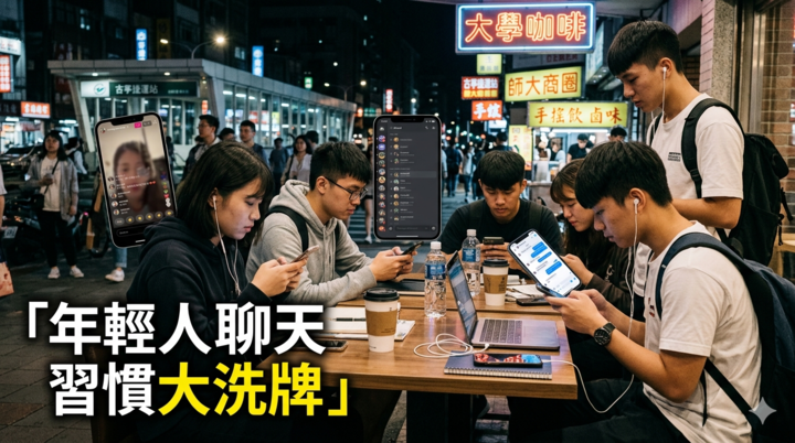「3大APP崛起」年輕人不愛LINE了？聊天習慣洗牌背後　年輕族群改用IG聊天