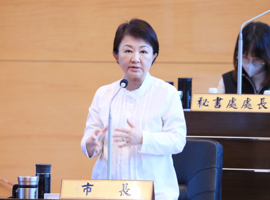 臺中市長盧秀燕：配餘地並非法定市有地，依法公開標售，資金用於重劃開發成本