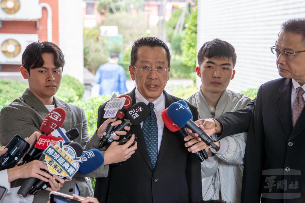 發價書3月15日屆期倒數　三項軍購案待簽署　國防部長顧部長籲立法院先行授權