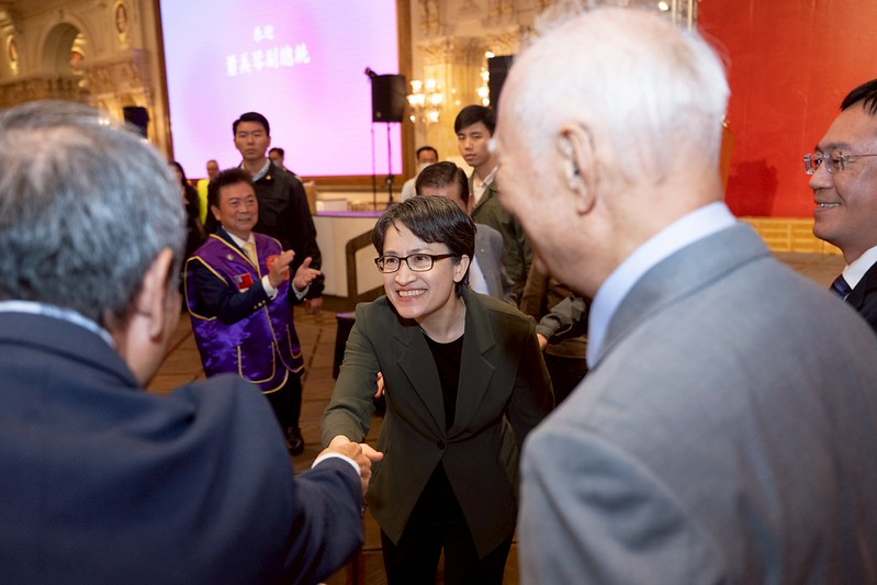 蕭美琴副總統出席新北市進出口商業同業公會就職暨年終餐會　盼公私協力加速產業升級轉型、提升臺灣競爭力