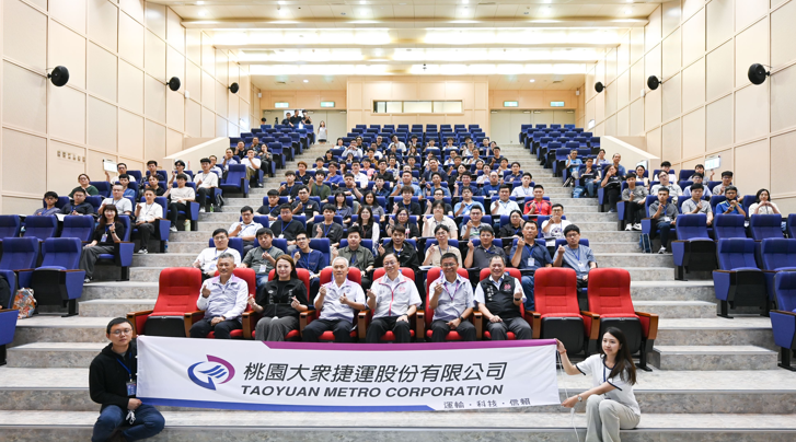 桃園市長張善政勉勵桃捷新進人員　綠線無人駕駛挑戰在即　盼攜手迎接發展里程碑