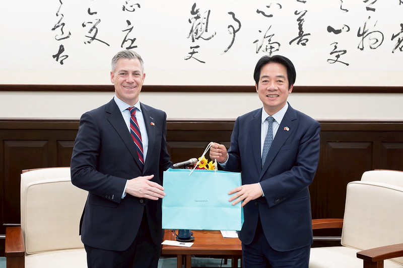 賴清德總統接見美國參議員訪團　揭臺灣安全戰略與國防布局