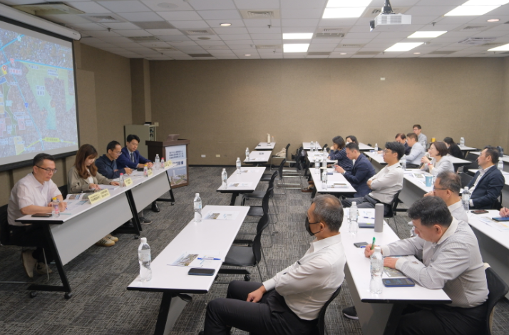 臺中水湳轉運中心招商座談會臺北登場 交通局長葉昭甫：歡迎投資臺中搶先機