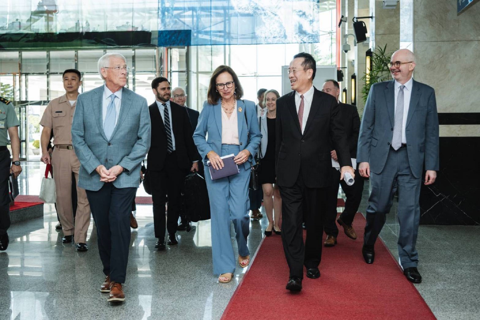 美國參議院軍事委員會主席Wicker訪臺 國防部長顧立雄感謝跨黨派挺臺 盼臺美安全合作更上層樓