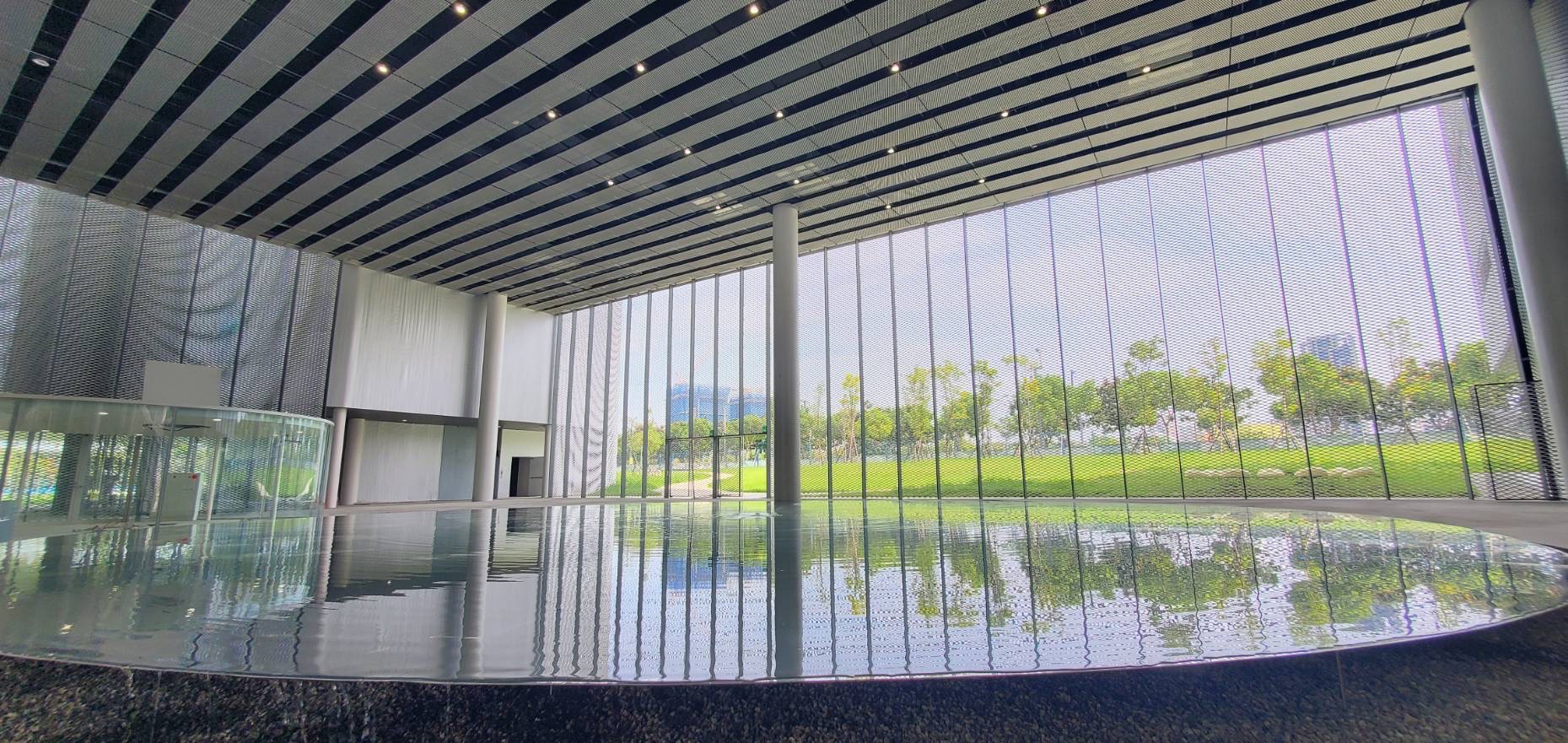 鏡面水池迎賓大廳公開亮相！台中綠美圖延伸中央公園綠意 成為公共藝術與永續設計典範