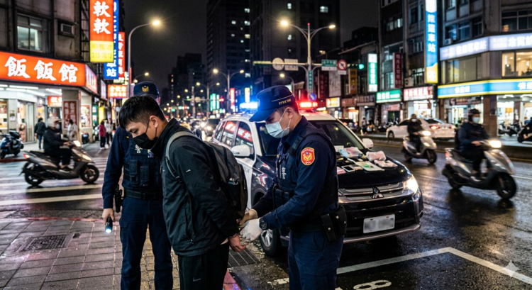 滿裝毒品嫌犯現形臺北街頭　臺北市警察局中正第二分局戰警盤查成功破案