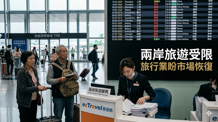 李豫伯教授：兩岸旅遊政策受限影響擴大　旅行業盼政府鬆綁市場恢復正常發展