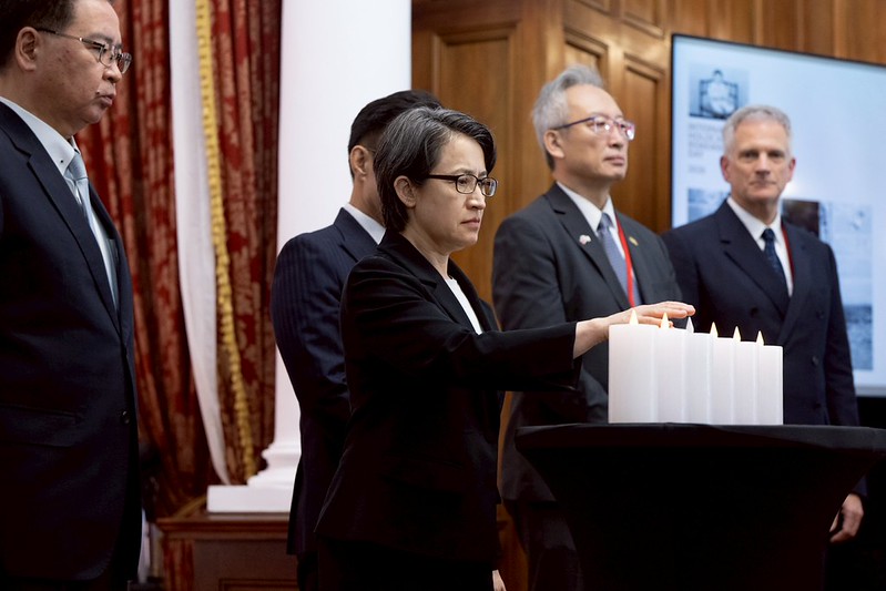 美琴副總統出席國際大屠殺紀念日活動　強調仁愛精神防止威權與仇恨重演