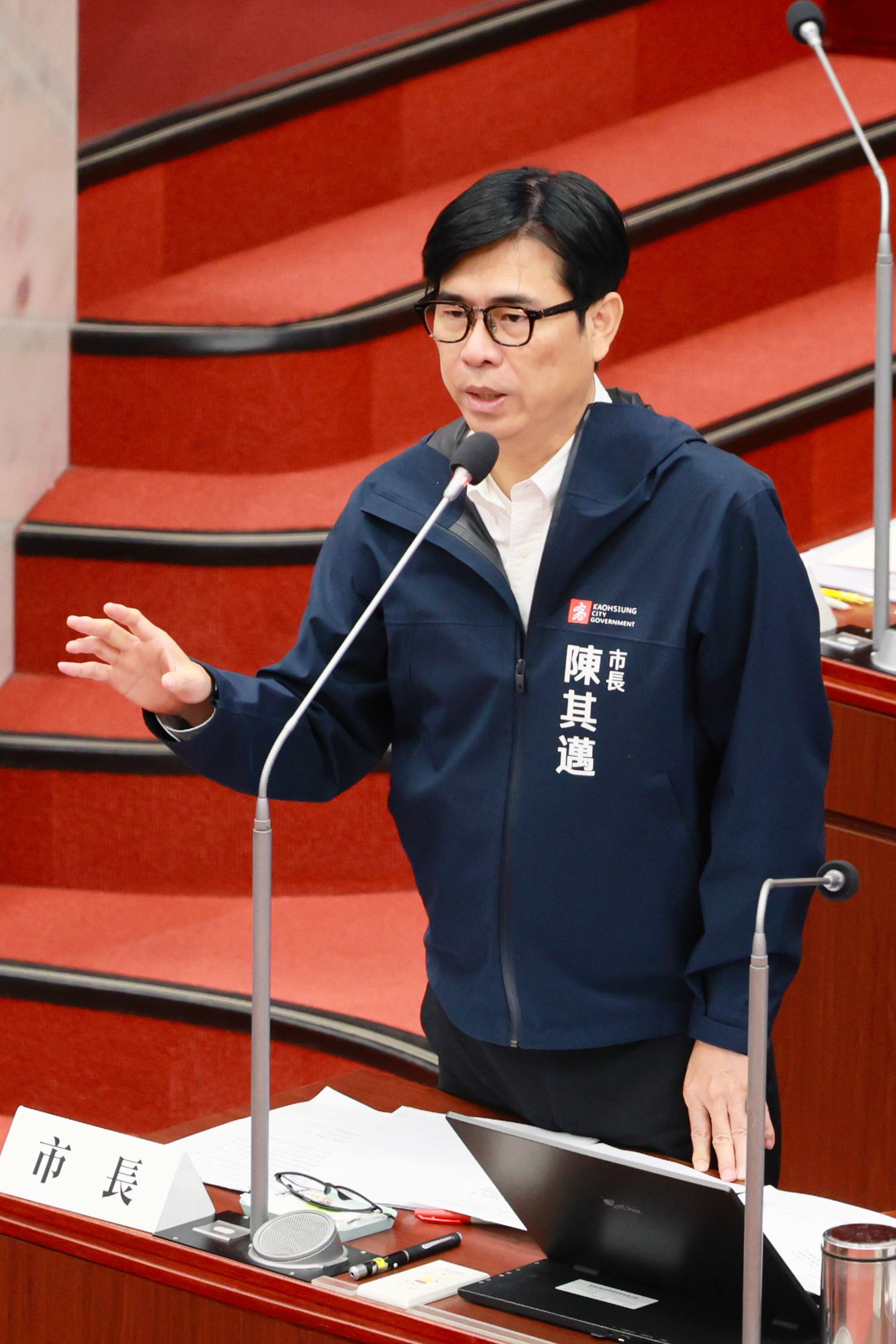 高雄強化鐵道整合與都市更新　陳其邁市長：高鐵站規劃地下聯通道、提升交通機能