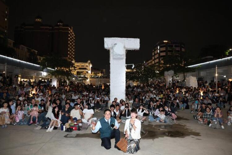 運河百年戶外音樂祭3.5萬人次擠爆現場 黃偉哲市長邀全民共度五一連假