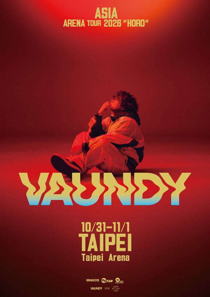 《鏈鋸人》、《間諜家家酒》神曲來了！Vaundy10月31日首攻小巨蛋連唱兩天　採實名制登記抽選