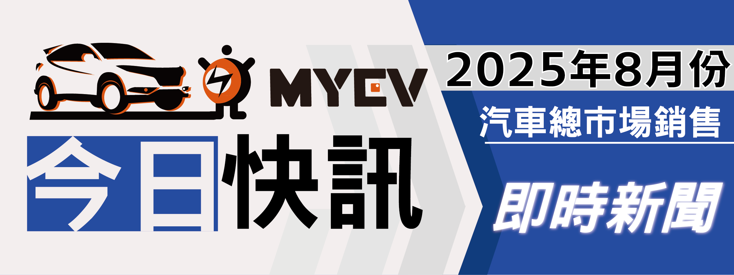 2025年8月台灣汽車掛牌數29,460輛，月減17%，政策利多反致買氣觀望，Toyota與Tesla穩居市場龍頭!