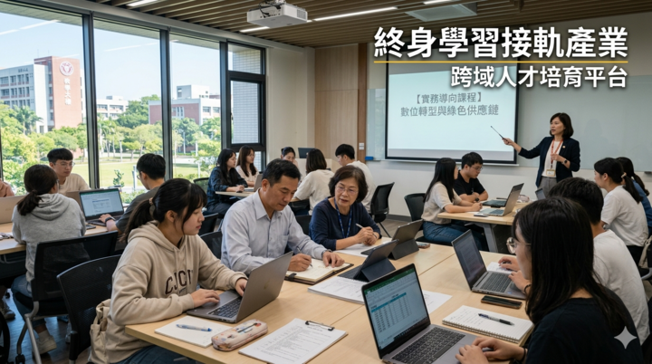 長榮大學永續教育學院打造終身學習平台　推動多元進修培育跨域專業人才