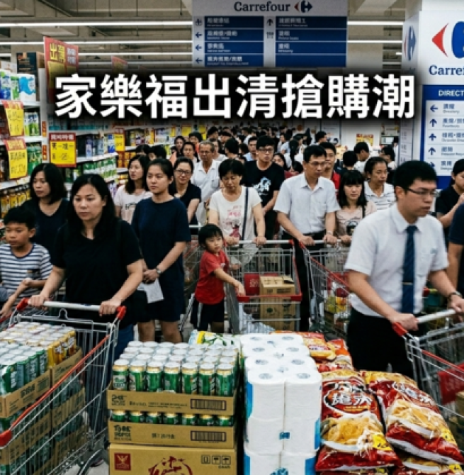 家樂福被收購後由統一以301億接手　賣場商品降價大出清引爆搶購