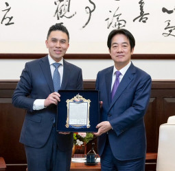 賴清德總統接見全球台灣研究中心媒體訪團　以臺美合作為基礎攜手民主夥伴維護區域穩定與安全