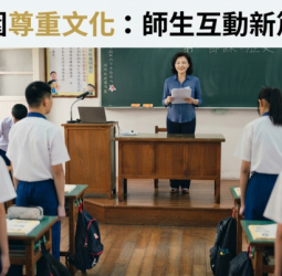 【讀者投書】蔡榮捷：臺灣校園起立敬禮該恢復嗎？尊重文化、師生關係與品格教育一次解析