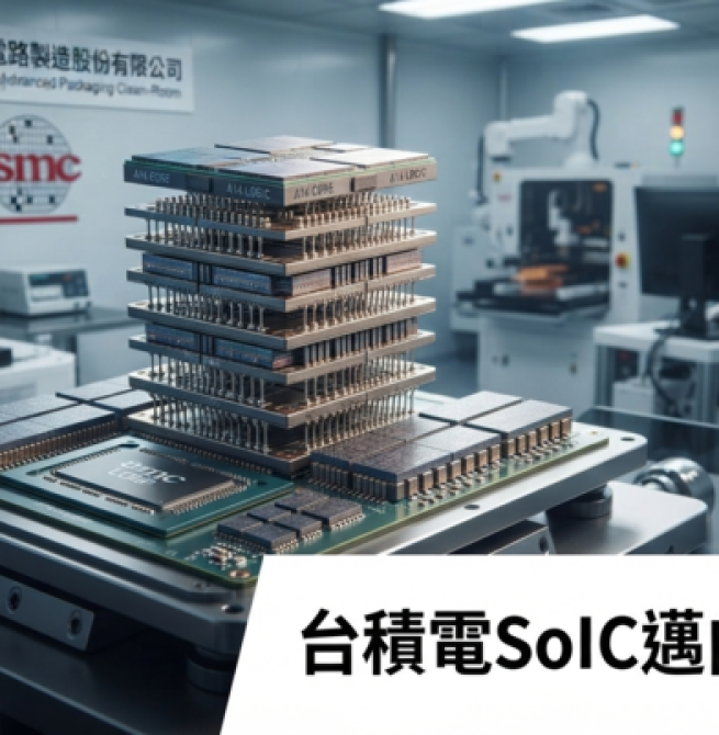 台積電臺北OCP峰會揭SoIC新進展　2029年A14對A14 3D堆疊量產，AI晶片走向垂直整合