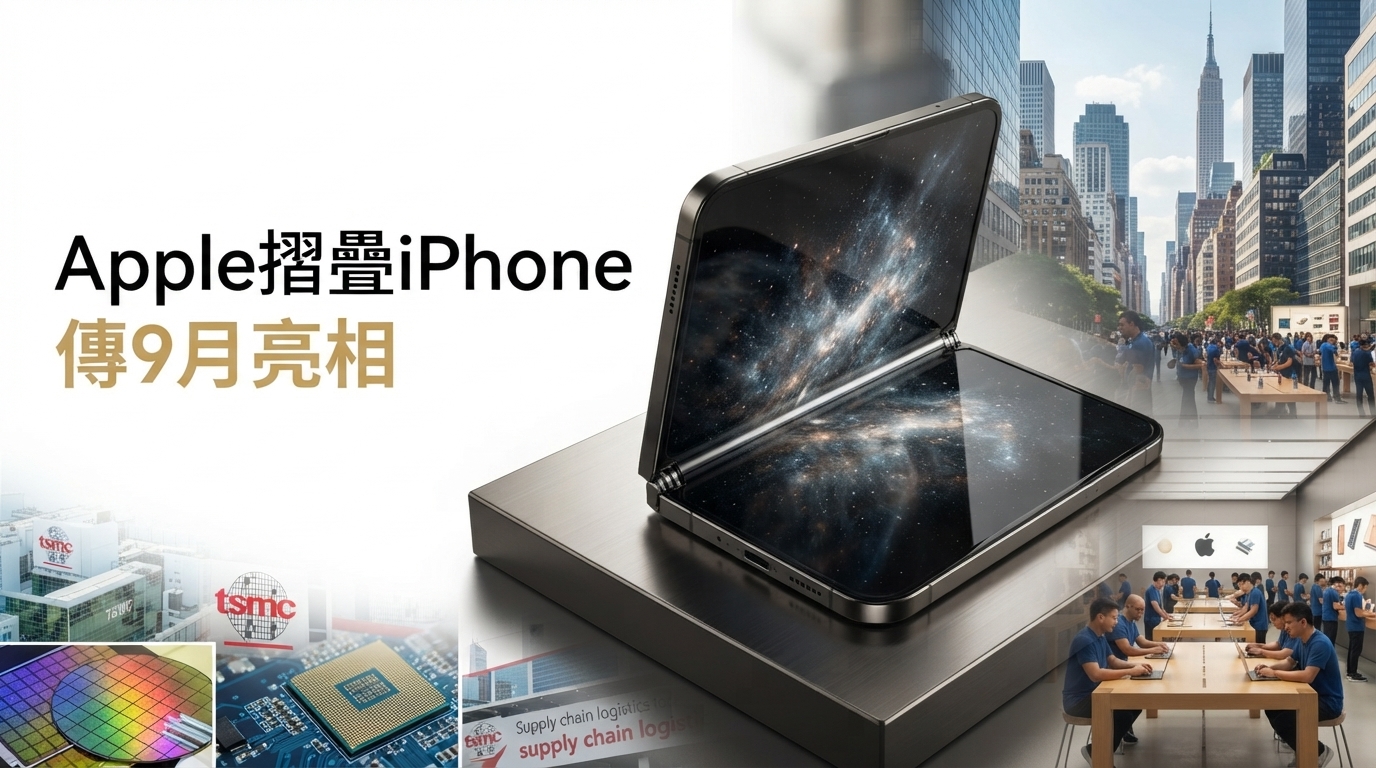 Apple摺疊iPhone傳9月亮相、分階段上市　臺灣首波可能買不到