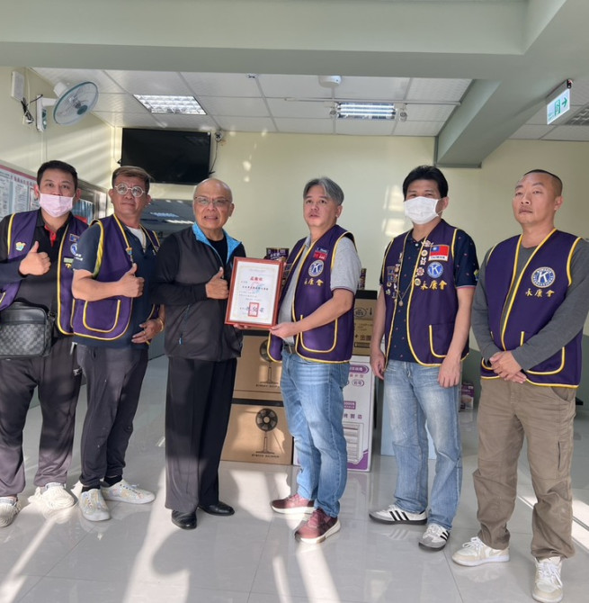 守護孩子安全成長　國際同濟會永康同濟會公益捐贈物資關懷高雄市私立小天使家園失依嬰幼兒